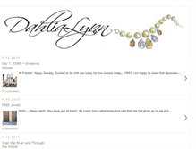 Tablet Screenshot of dahlialynn.com
